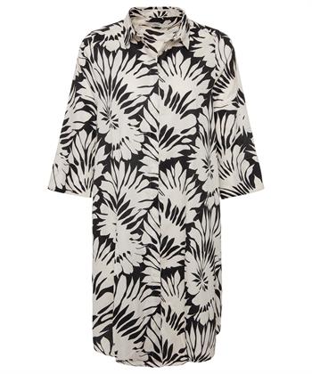 0039 ITALY blousejurk bladprint