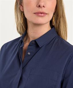 0039 Italy korte poplin blouse
