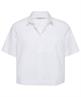 0039 ITALY korte poplin blouse