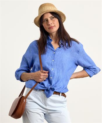 0039 Italy linnen blouse