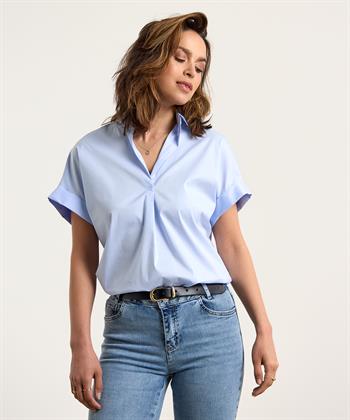 0039 Italy poplin blouse