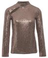 Ana Alcazar colshirt pailletten cut-out
