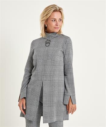 Ana Alcazar geruite tuniek