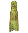 Ana Alcazar halter jurk blad lurex