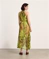 Ana Alcazar halter jurk blad lurex