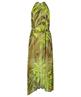 Ana Alcazar halter jurk blad lurex
