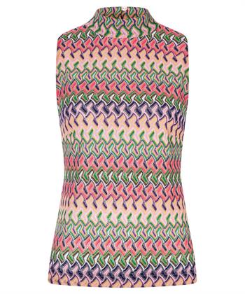 Ana Alcazar haltertop missoni knit