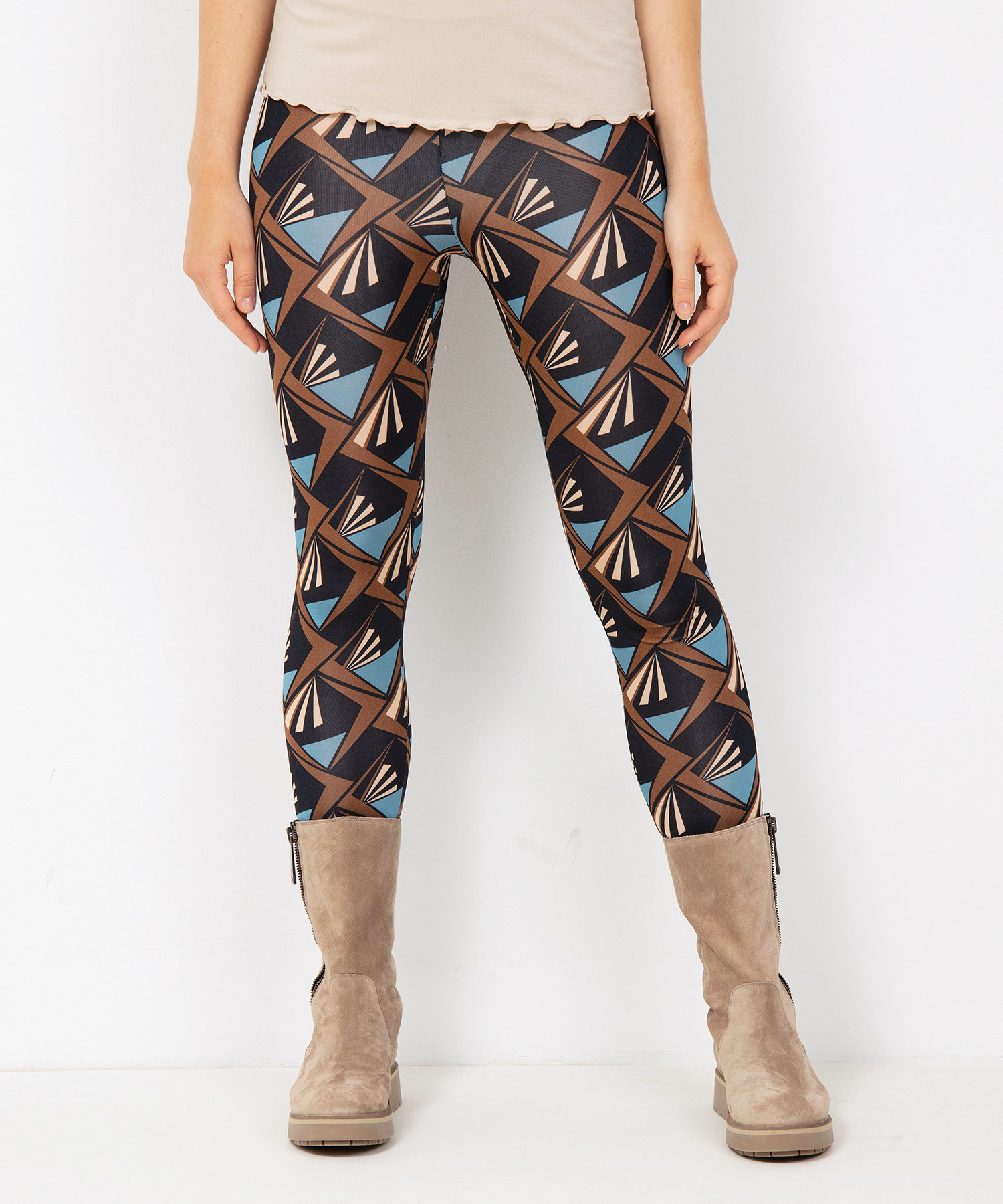 Wennen aan film Geruststellen Ana Alcazar legging met print | BeOne