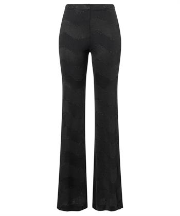 Ana Alcazar lurex golf flared broek