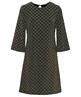 Ana Alcazar lurex ruitmotief jurk