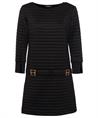 Ana Alcazar padded jurk siergespen