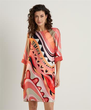 Ana Alcazar silky jurk fancy print