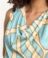 Ana Alcazar silky top watervalhals