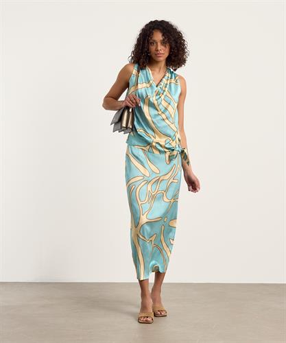 Ana Alcazar silky top en rok