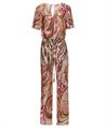 Ana Alcazar slinky jumpsuit fancy retro print