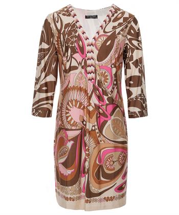 Ana Alcazar slinky jurk fancy retro print