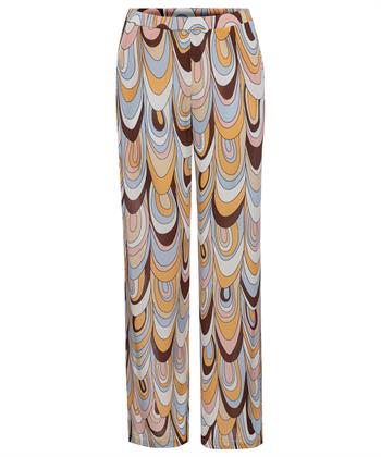 Ana Alcazar slinky palazzo broek retro print