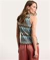 Ana Alcazar top zigzag lurex