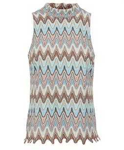 Ana Alcazar top zigzag lurex
