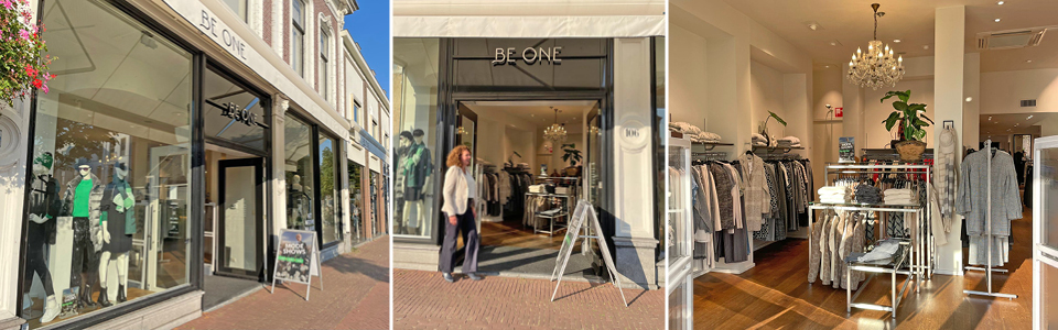 BeOne damesmode winkel in Gouda, aan de Zeugstraat