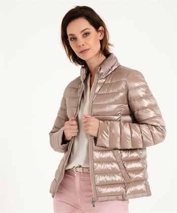 Beaumont donsjas metallic