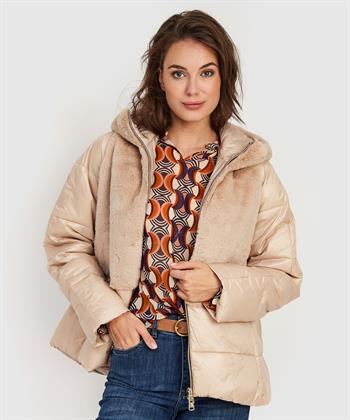 Beaumont fake fur donsjack