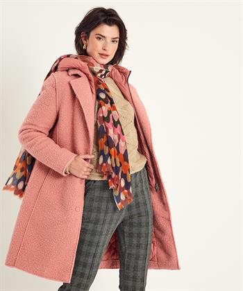 Beaumont jas bouclé met padded binnenkant Tara