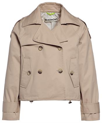 Beaumont korte caban trenchcoat