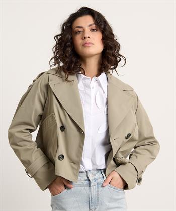 Beaumont korte trenchcoat Gracy