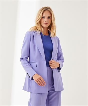 Beaumont lange blazer crepe Abby