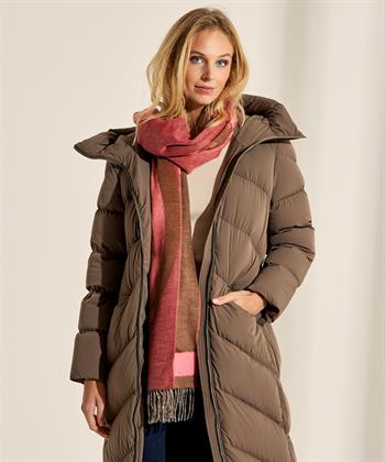 Beaumont lange puffer donsjas Shea