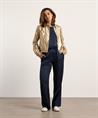 Beaumont metallic blouson Cleo