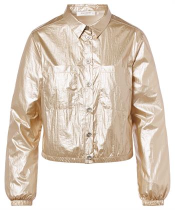 Beaumont metallic blouson Cleo