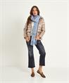 Beaumont metallic puffer donsjas Lila