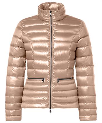 Beaumont metallic puffer donsjas Lila