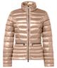 Beaumont metallic puffer donsjas Lila
