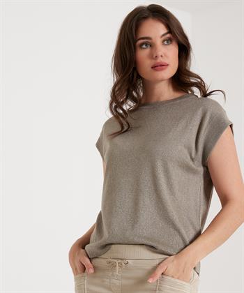 Beaumont mouwloos truitje lurex