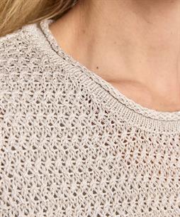 Beaumont opengewerkt truitje lurex Hearty