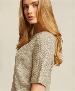 Beaumont opengewerkt truitje lurex Hearty