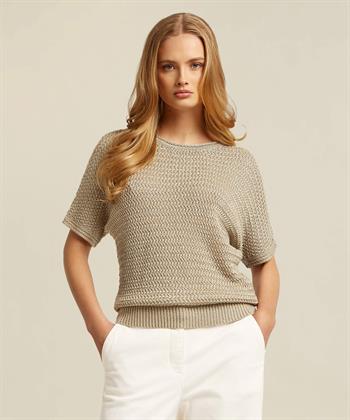 Beaumont opengewerkt truitje lurex Hearty