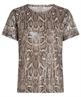 Beaumont pailletten shirt slangenprint Pepper