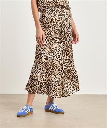Beaumont rok panterprint Lonneke