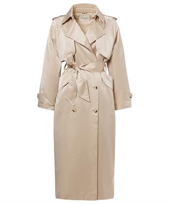 Beaumont silky trenchcoat Monica