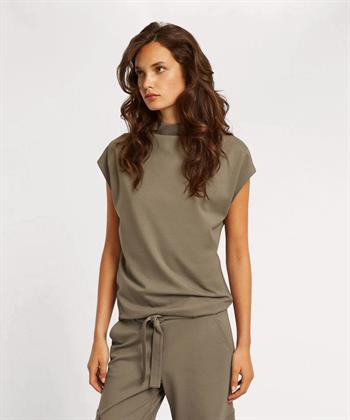 Beaumont top opstaande kraag Fleur