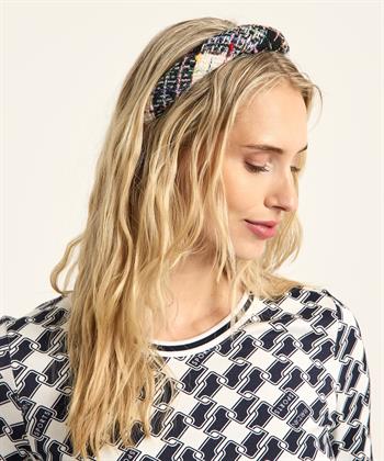 Beck Söndergaard haarband ruit Boucle Midi