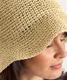 Beck Söndergaard raffia bucket hoed Saverina
