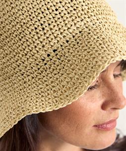 Beck Söndergaard raffia bucket hoed Saverina