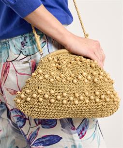 Beck Söndergaard raffia tasje kraaltjes