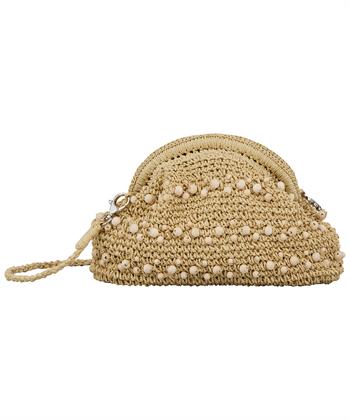 Beck Söndergaard raffia tasje kraaltjes