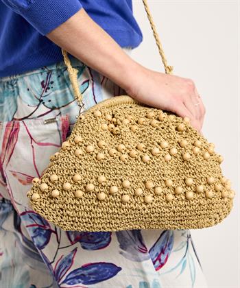 Beck Söndergaard raffia tasje kraaltjes